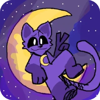 🫥 emoji CatNap @ItzTimoshka Telegram sticker 8 of 15