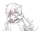 👆 emoji Hello, Charlotte! Telegram sticker 9 of 49