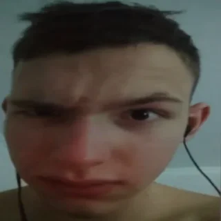 🤨 emoji столбняк лица Telegram sticker 15 of 63