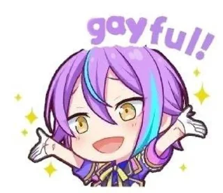 ✨ emoji i'm gay Telegram sticker 7 of 15