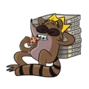 😀 emoji Regular Show Cartoons @TVstickers Telegram sticker 8 of 120