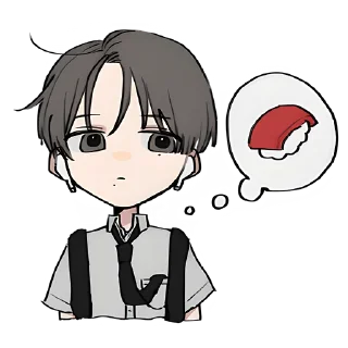 🧐 emoji Наджи-кун @nyasticks Telegram sticker 19 of 25