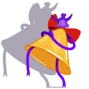 😈 emoji Xmas Bell Telegram sticker 16 of 20