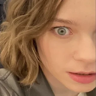 😳 emoji Эмма Майерс Telegram sticker 3 of 25