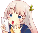 📱 emoji Moody Girlfriend Telegram sticker 11 of 41