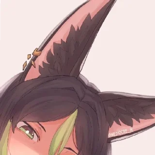 🤨 emoji Тигнари Telegram sticker 13 of 27