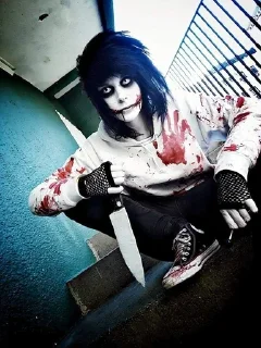 🗿 emoji Jeff the Killer by @JessRay Telegram sticker 18 of 120