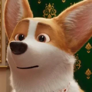 🤔 emoji Rex Royal Corgi [ Sticker Pack ] Telegram sticker 15 of 19