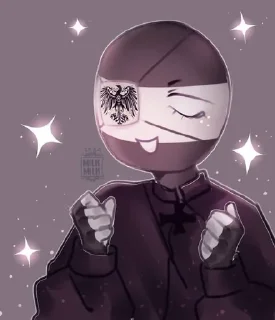 💫 emoji Prussia Telegram sticker 8 of 10