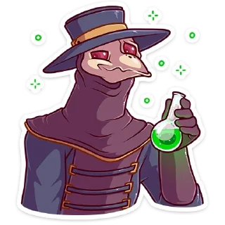 😈 emoji Доктор Счастье :: @TgSticker Telegram sticker 24 of 48
