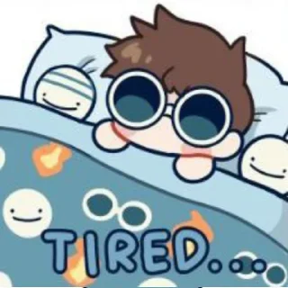😴 emoji ✨~GeOrGe~✨ Telegram sticker 9 of 18