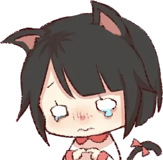 😢 emoji Минори Telegram sticker 9 of 120