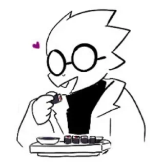 🌟 emoji XTale Alphys :: @heyaguyzz Telegram sticker 15 of 104