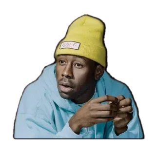 😲 emoji Tyler, The Creator Telegram sticker 17 of 33