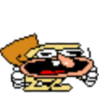 😵 emoji Pizza tower Telegram sticker 7 of 50