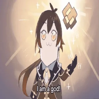 🥳 emoji Genshin Impact Telegram sticker 18 of 43