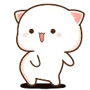 🕺 emoji Peach Cat @TgEmojis Telegram sticker 1 of 145