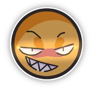 😏 emoji Cursed Telegram sticker 15 of 24