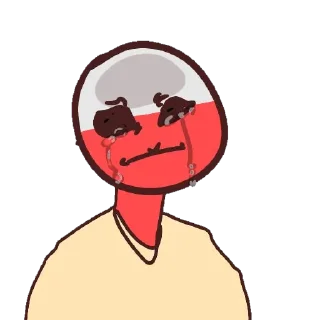 😢 emoji Countryhumans Telegram sticker 8 of 30