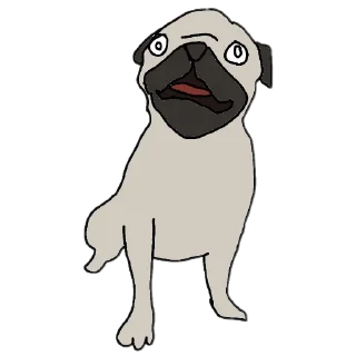 🐶 emoji Пёс Гомо Telegram sticker 22 of 120