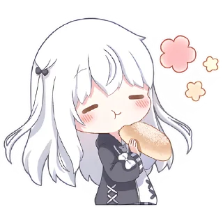 🤤 emoji Девочка Инь-Янь @nyasticks Telegram sticker 15 of 41
