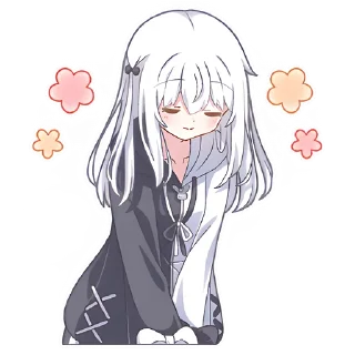 😌 emoji Девочка Инь-Янь @nyasticks Telegram sticker 2 of 41