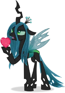 💞 emoji Chrysalis | @MyLittlePony_bots Telegram sticker 5 of 112