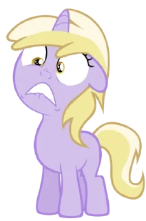 😬 emoji Dinky | @MyLittlePony_bots Telegram sticker 19 of 43