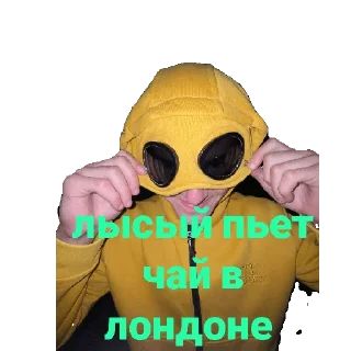 😊 emoji Лысый терпила Telegram sticker 22 of 26