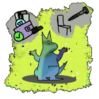 🦘 emoji BOLT @ton_furniture Telegram sticker 9 of 21