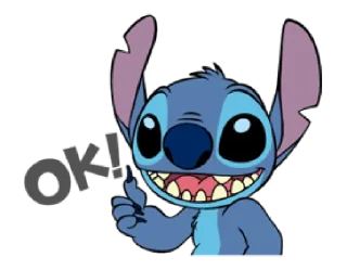 Sticker from Stitch
