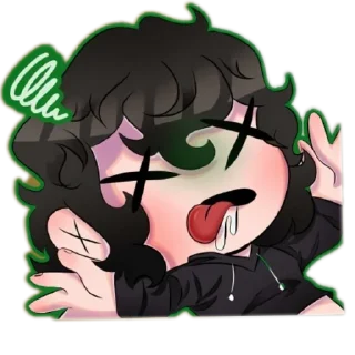 😵 emoji Robin Telegram sticker 11 of 12