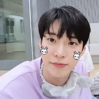 🐰 emoji doyoung Telegram sticker 18 of 74
