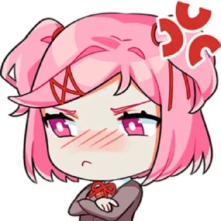 👄 emoji Доки Доки 😄 Telegram sticker 8 of 10