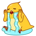 😭 emoji Yellow Boy Telegram sticker 11 of 22
