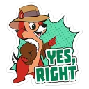 👍 emoji Chip And Chap Telegram sticker 8 of 98