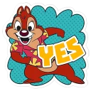 👍 emoji Chip And Chap Telegram sticker 2 of 98