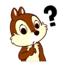 ❓ emoji Chip And Chap Telegram sticker 5 of 98