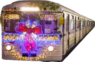 🎄 emoji Московское метро Telegram sticker 18 of 24