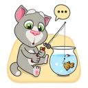 😯 emoji Том Telegram sticker 23 of 30