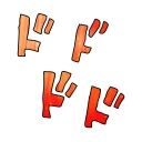 Sticker from JoJo Bizarre Adventure