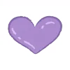 💜 emoji 💜 : purple • @moomv Telegram sticker 9 of 200