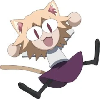 😆 emoji Neko Ark Telegram sticker 13 of 40