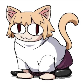 😸 emoji Neko Ark Telegram sticker 9 of 40