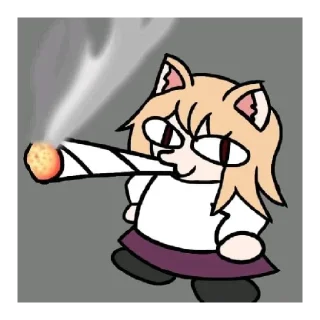 🚬 emoji NeKo ArK Telegram sticker 20 of 25