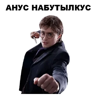 💇 emoji Potter @TVstickers Telegram sticker 21 of 58
