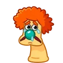 😢 emoji Sock Toys Telegram sticker 8 of 20