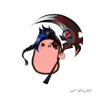 🥹 emoji League of Legends Telegram sticker 9 of 12
