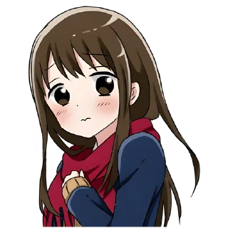 😱 emoji Школьница-тян 2 @nyasticks Telegram sticker 8 of 41