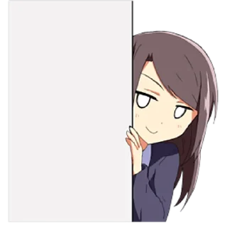 😏 emoji Милая школьница @nyasticks Telegram sticker 16 of 41